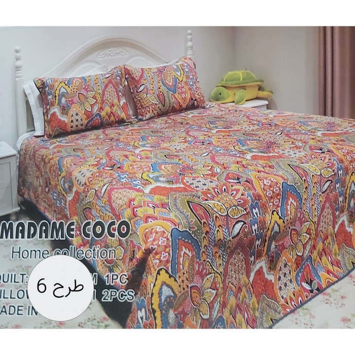 سرویس روتختی دو رو صد درصد نخ پنبه خارجی برند MADAME COCO سرویس روتختی دو رو صد درصد نخ پنبه خارجی برند MADAME COCO
